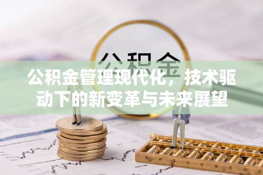 温江公积金管理现代化，技术驱动下的新变革与未来展望