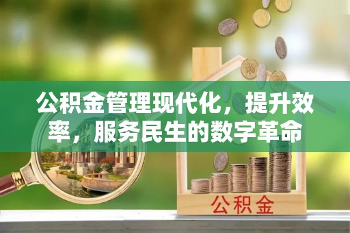 温江公积金管理现代化，提升效率，服务民生的数字革命